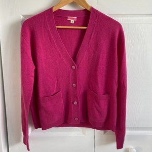 J. Crew Cashmere patch-pocket cardigan sweater (Size XS)